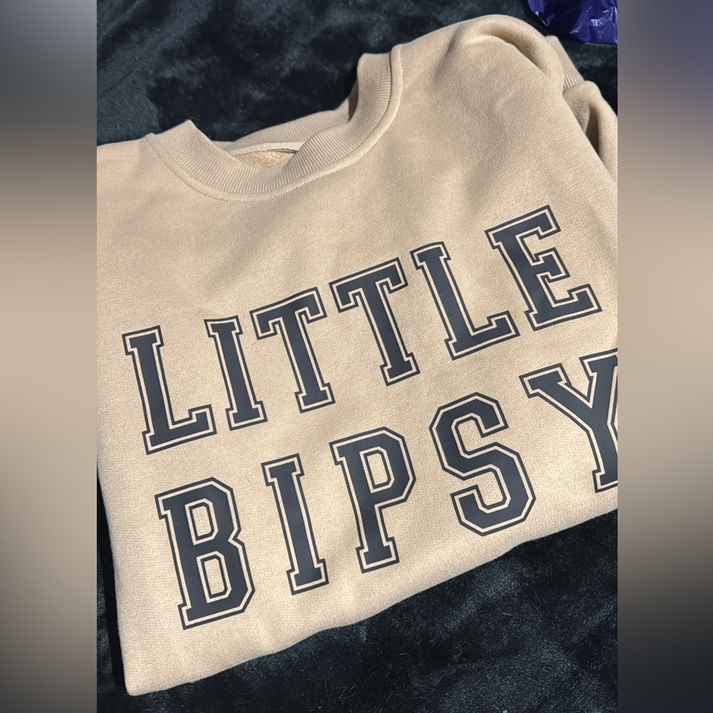 Little Bipsy Tan Sweatshirt